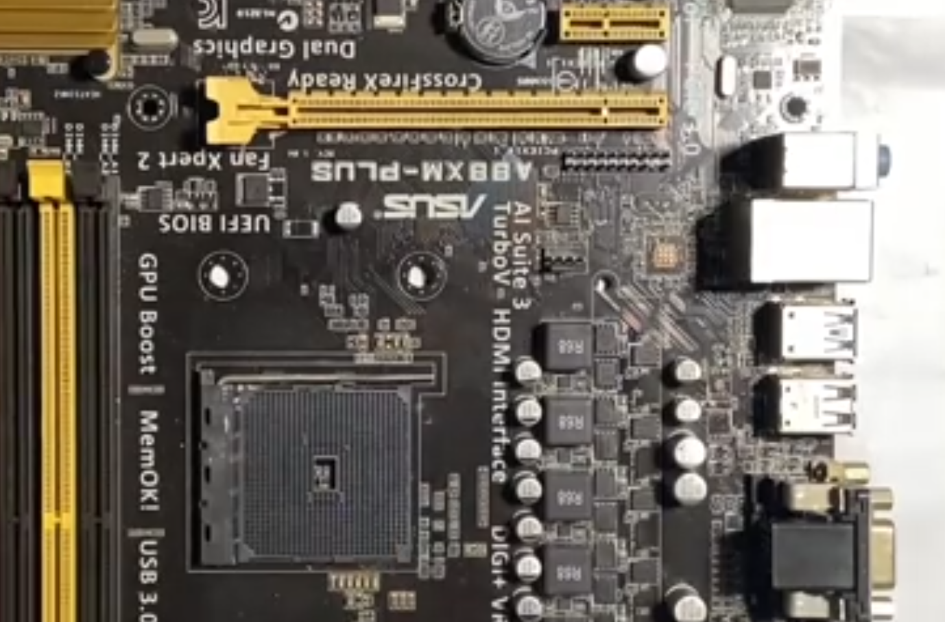 華碩H410M-K主板不開機(jī)維修過程 技術(shù)資訊 第1張-成都十五維修